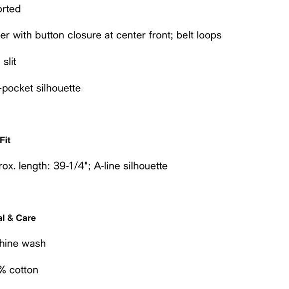 💙Levi's Iconic Side-Slit Denim Maxi Skirt - Not In The Mood💙 - Picture 8 of 8